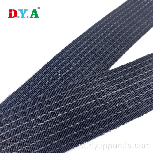 Webbing não deslizante de borracha jacquard de 40 mm